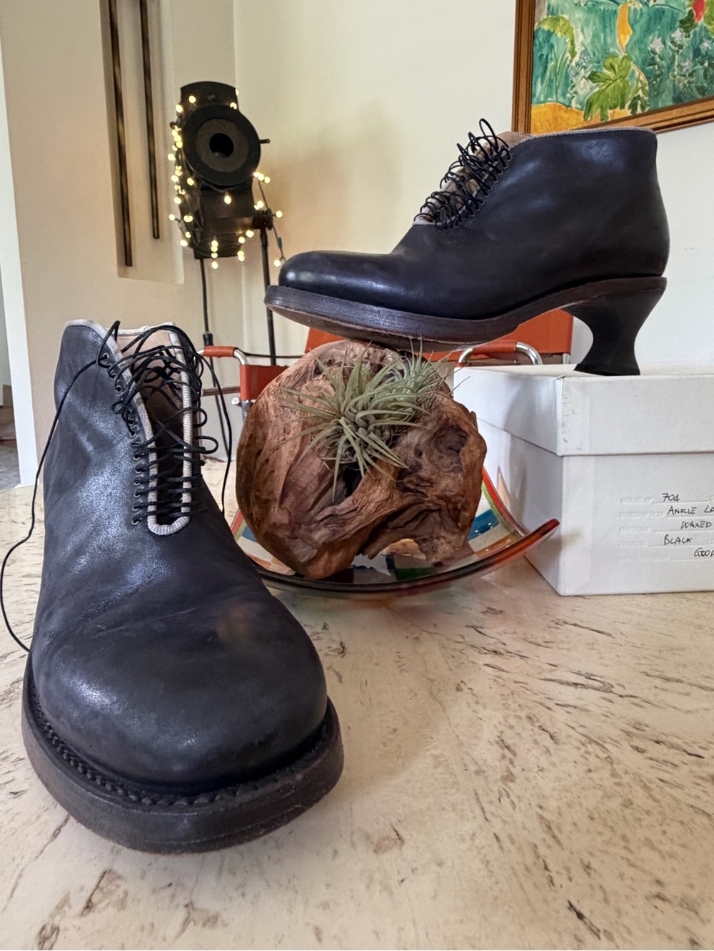 Cherevichkiotvichki Ankle Lace Up Boots